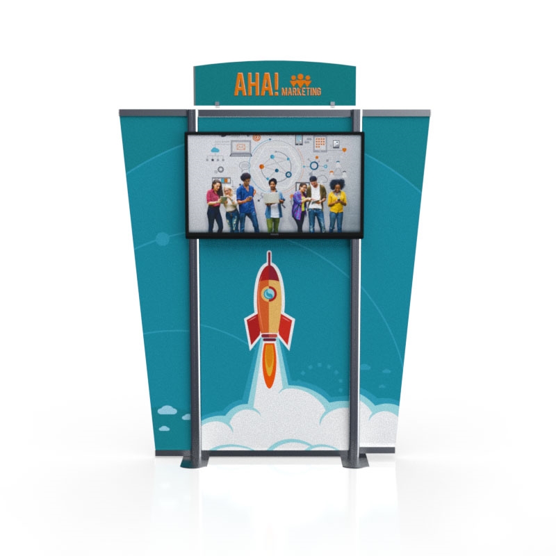 Trade Show Display Monitor Stand Kit